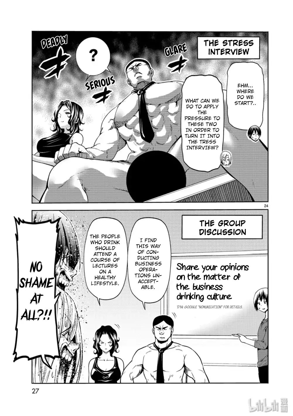 Grand Blue Dreaming Manga Chapter 58 page 24 - Back to School
