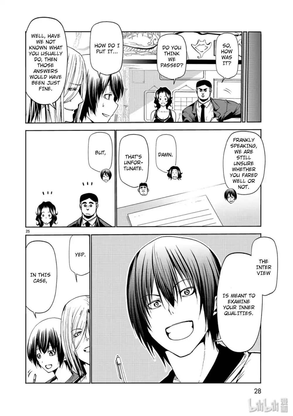 Grand Blue Dreaming Manga Chapter 58 page 25 - Back to School