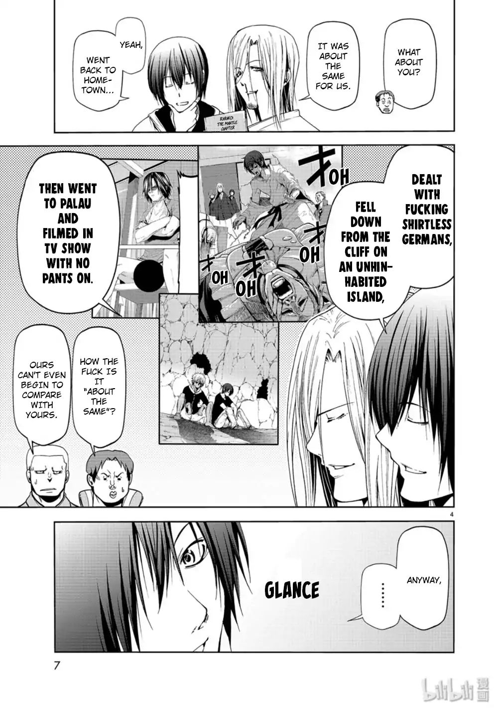 Grand Blue Dreaming Manga Chapter 58 page 4 - Back to School