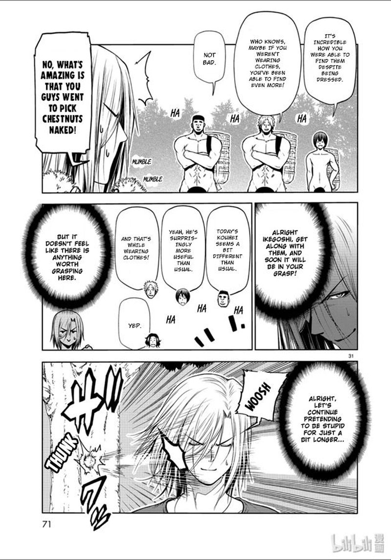 Grand Blue Dreaming Manga Chapter 60 page 31 - Chestnut Picking