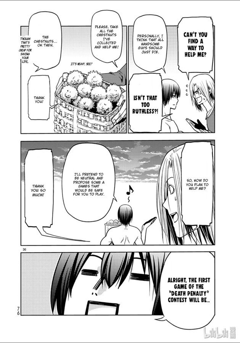 Grand Blue Dreaming Manga Chapter 60 page 36 - Chestnut Picking