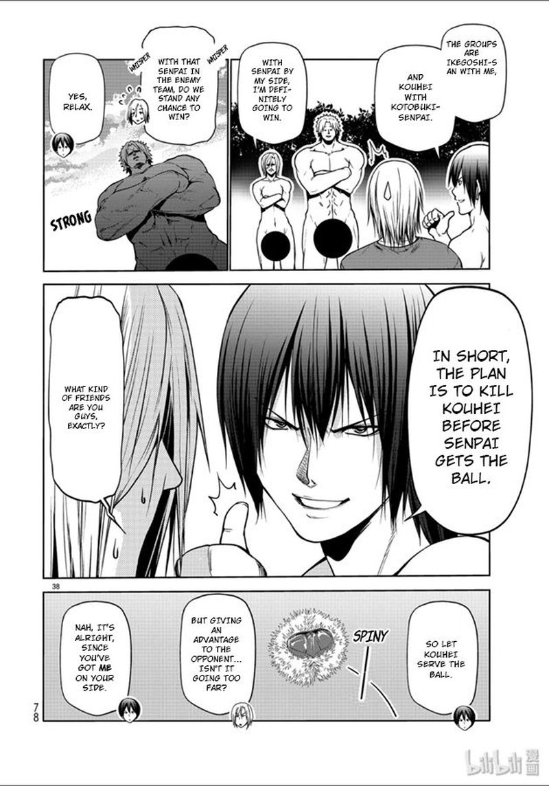 Grand Blue Dreaming Manga Chapter 60 page 38 - Chestnut Picking