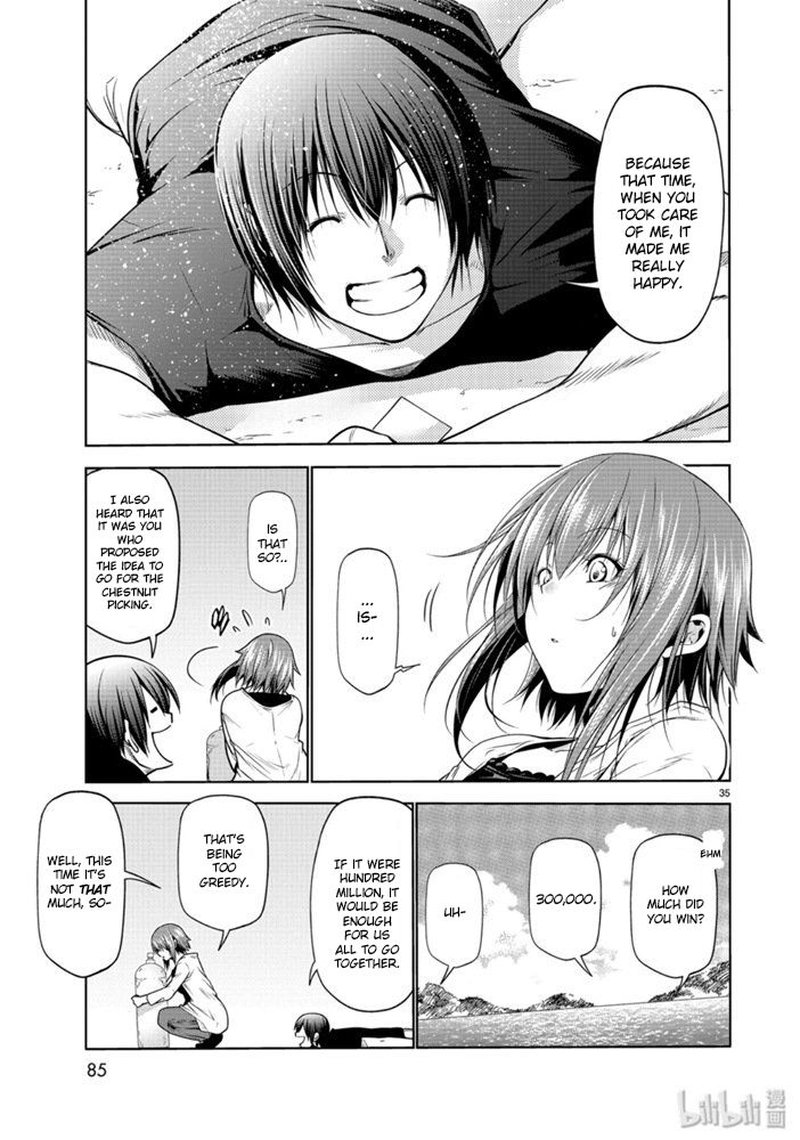 Grand Blue Dreaming Manga Chapter 61 page 35 - Lottery