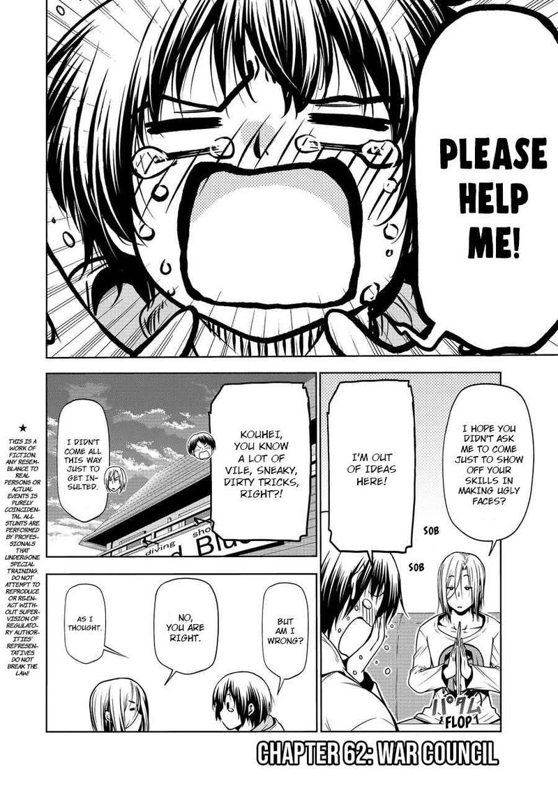 Grand Blue Dreaming Manga Chapter 62 page 2 - War Council