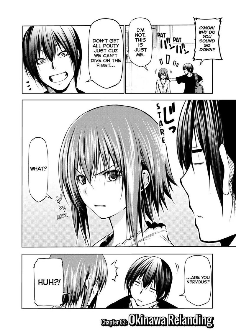 Grand Blue Dreaming Manga Chapter 63 page 2 - Okinawa Relanding