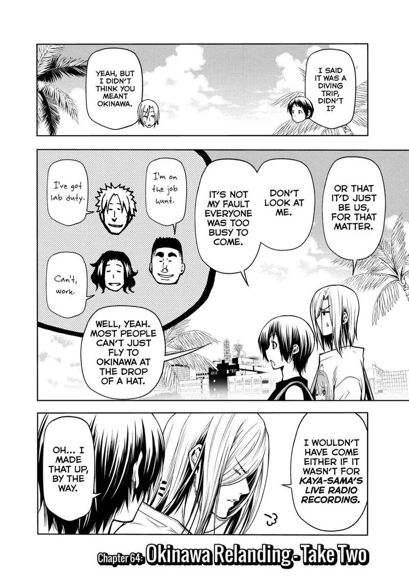 Grand Blue Dreaming Manga Chapter 64 page 2 - Okinawa Relanding: Behind the Scenes