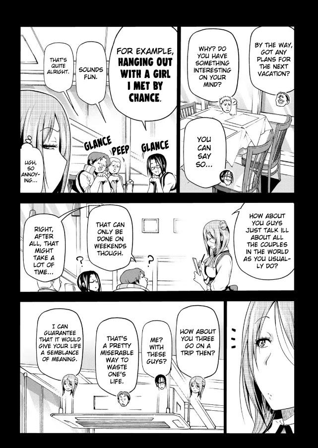 Grand Blue Dreaming Manga Chapter 66 page 12 - Sakurako's Journey