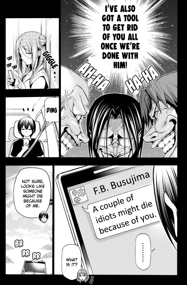 Grand Blue Dreaming Manga Chapter 66 page 21 - Sakurako's Journey