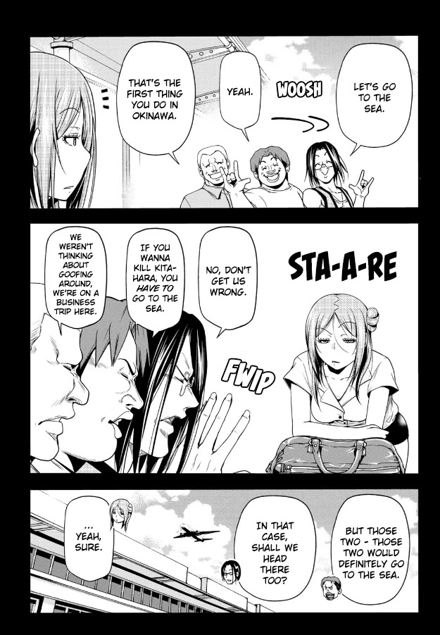 Grand Blue Dreaming Manga Chapter 66 page 24 - Sakurako's Journey
