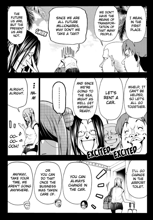 Grand Blue Dreaming Manga Chapter 66 page 26 - Sakurako's Journey