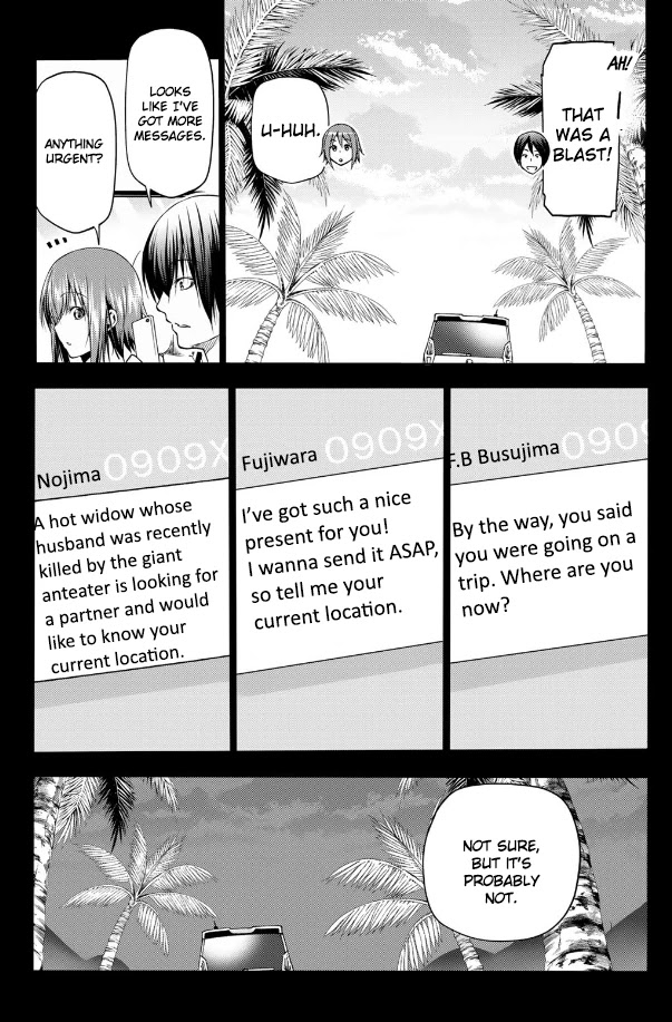 Grand Blue Dreaming Manga Chapter 66 page 32 - Sakurako's Journey