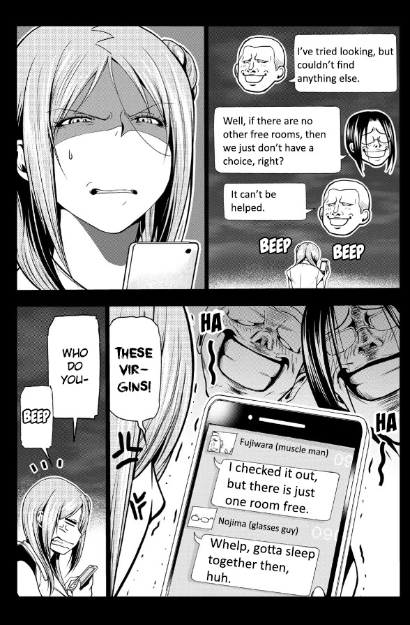 Grand Blue Dreaming Manga Chapter 66 page 34 - Sakurako's Journey