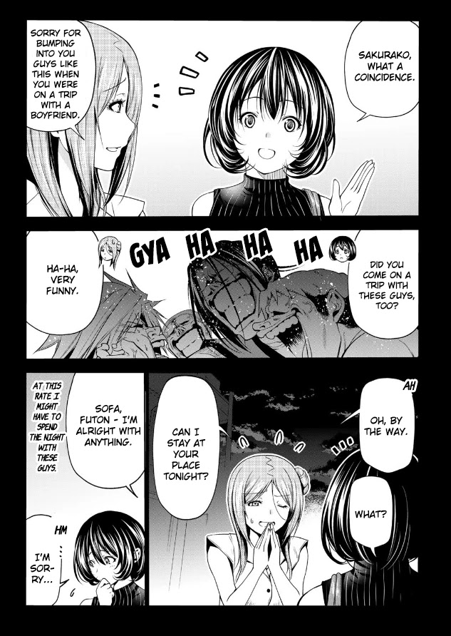Grand Blue Dreaming Manga Chapter 66 page 38 - Sakurako's Journey