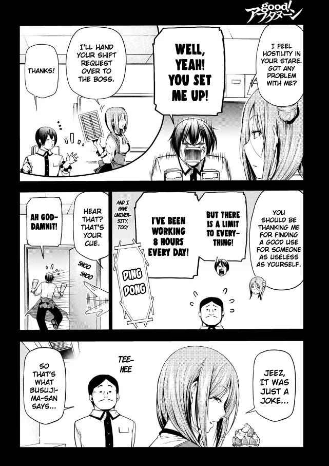 Grand Blue Dreaming Manga Chapter 66 page 8 - Sakurako's Journey