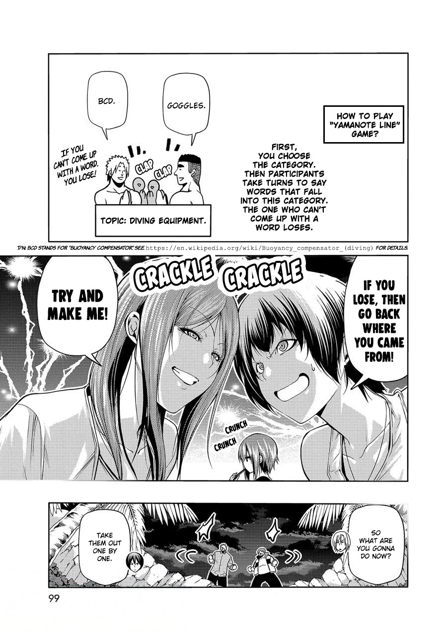 Grand Blue Dreaming Manga Chapter 67 page 15 - SHIT!