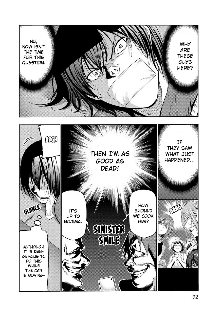 Grand Blue Dreaming Manga Chapter 67 page 8 - SHIT!