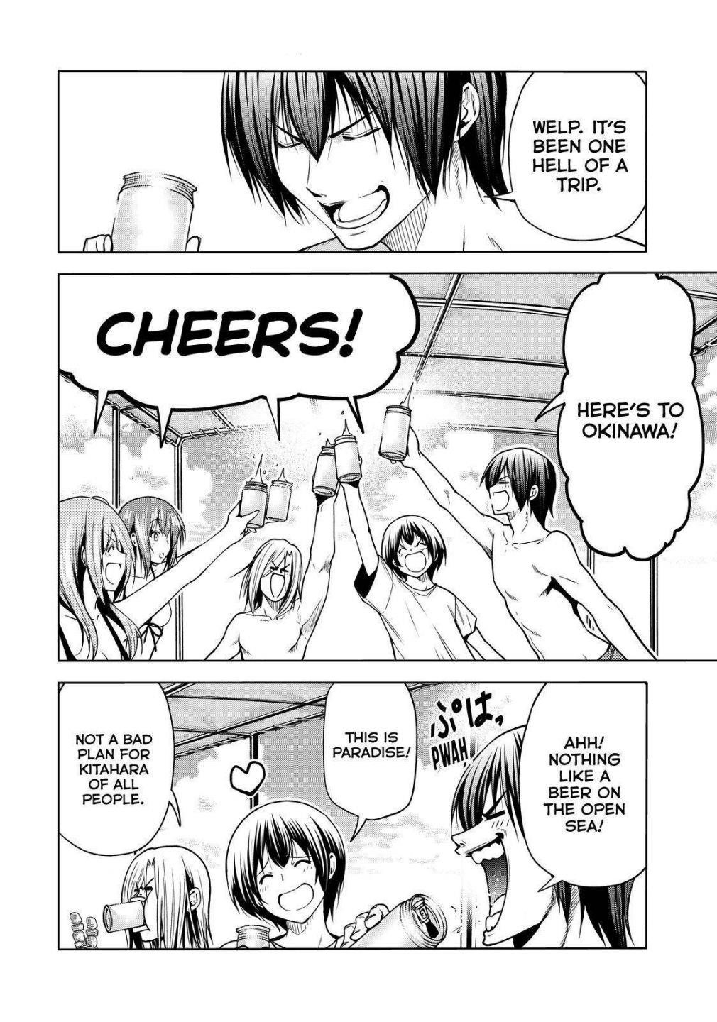 Grand Blue Dreaming Manga Chapter 69 page 10 - Two to Return