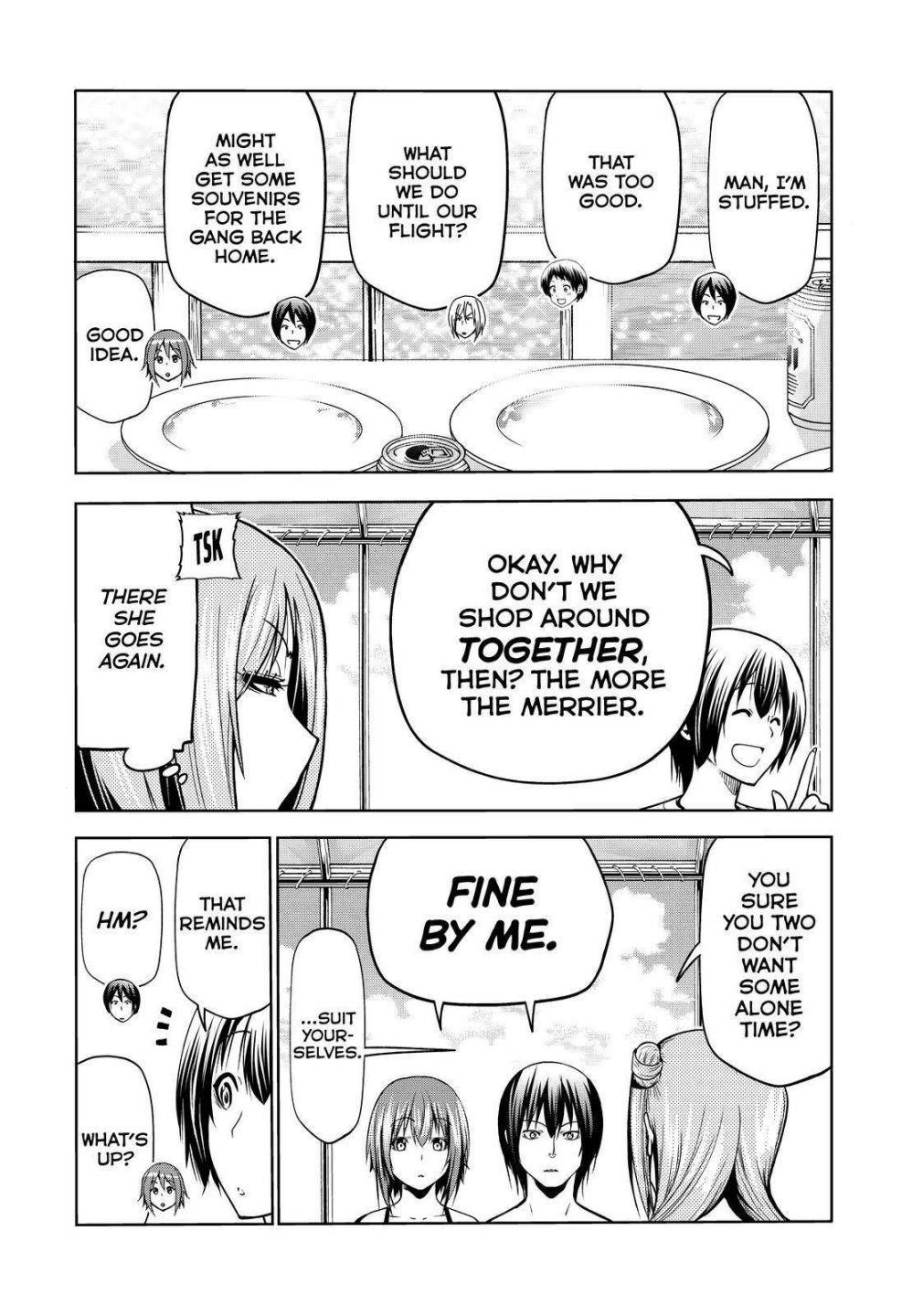 Grand Blue Dreaming Manga Chapter 69 page 14 - Two to Return