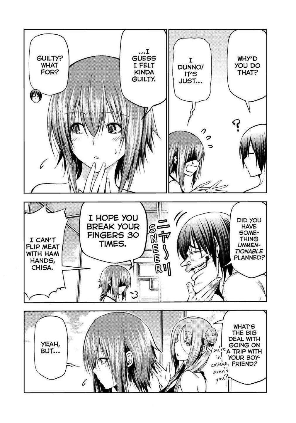 Grand Blue Dreaming Manga Chapter 69 page 16 - Two to Return