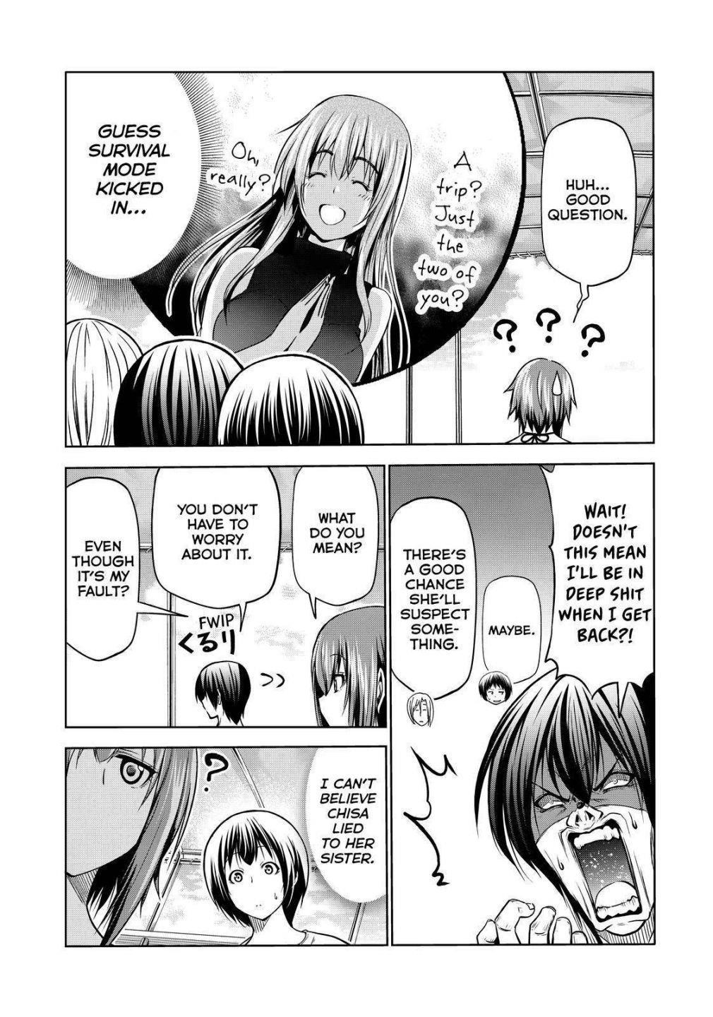 Grand Blue Dreaming Manga Chapter 69 page 17 - Two to Return