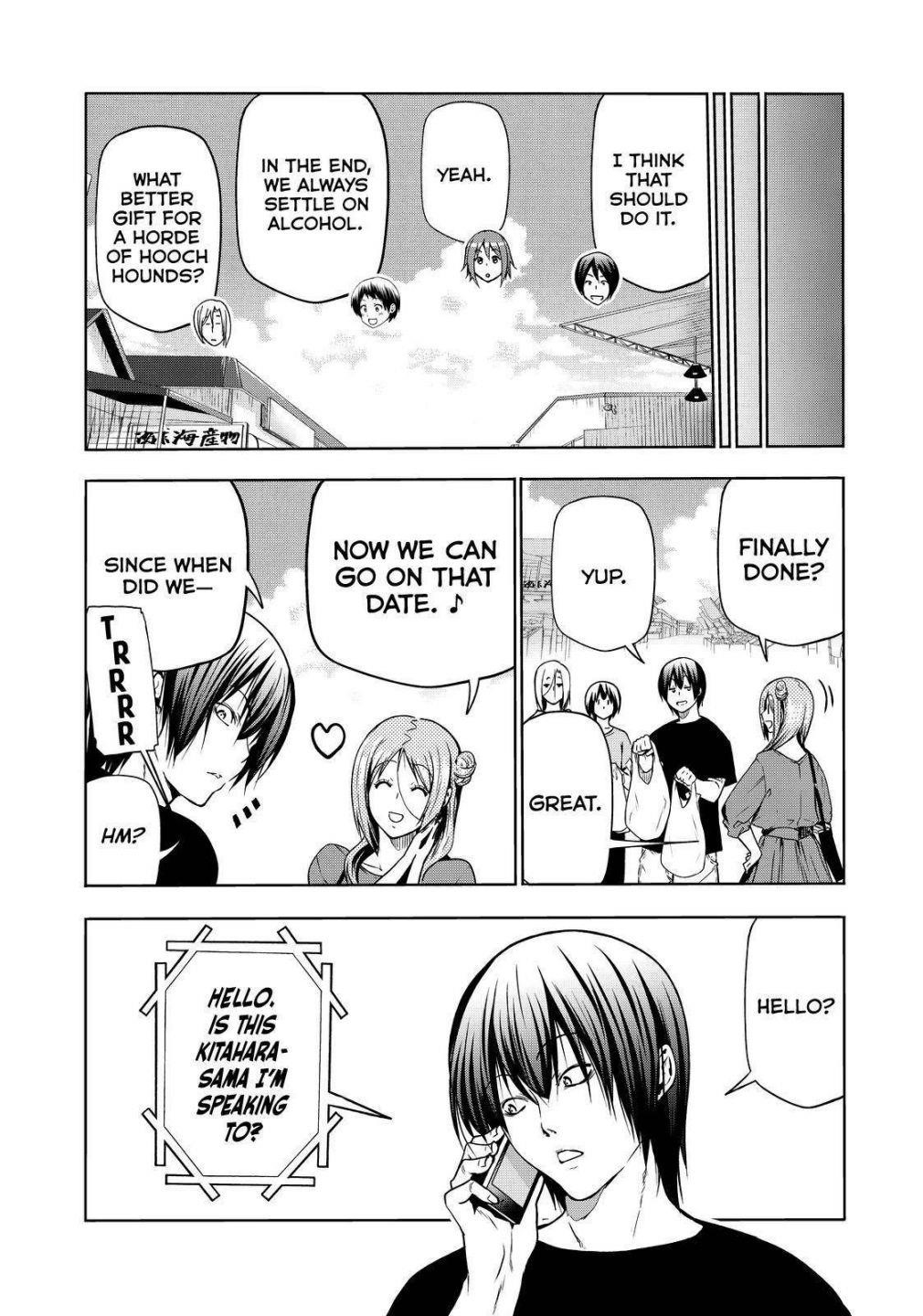 Grand Blue Dreaming Manga Chapter 69 page 21 - Two to Return