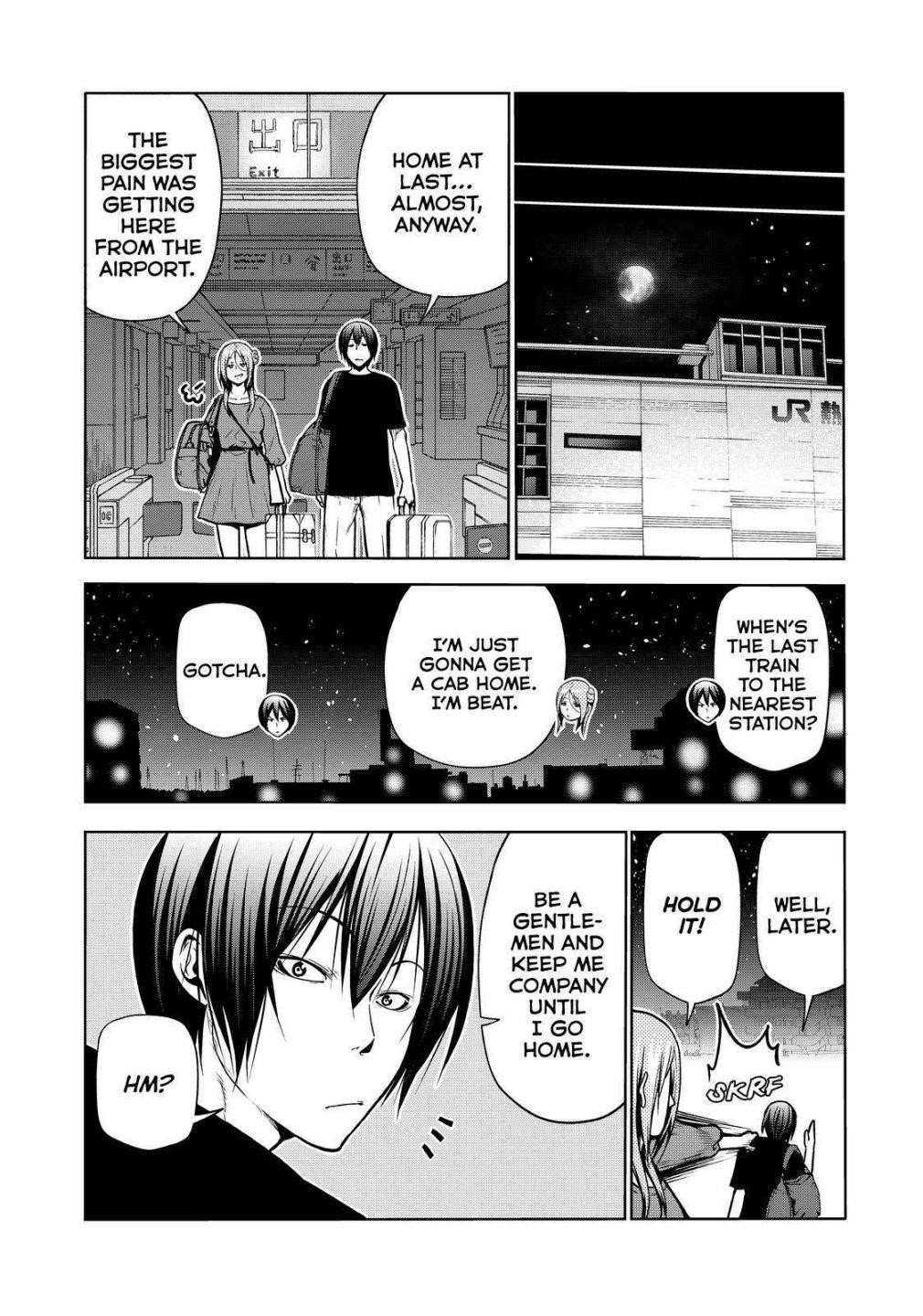 Grand Blue Dreaming Manga Chapter 69 page 35 - Two to Return