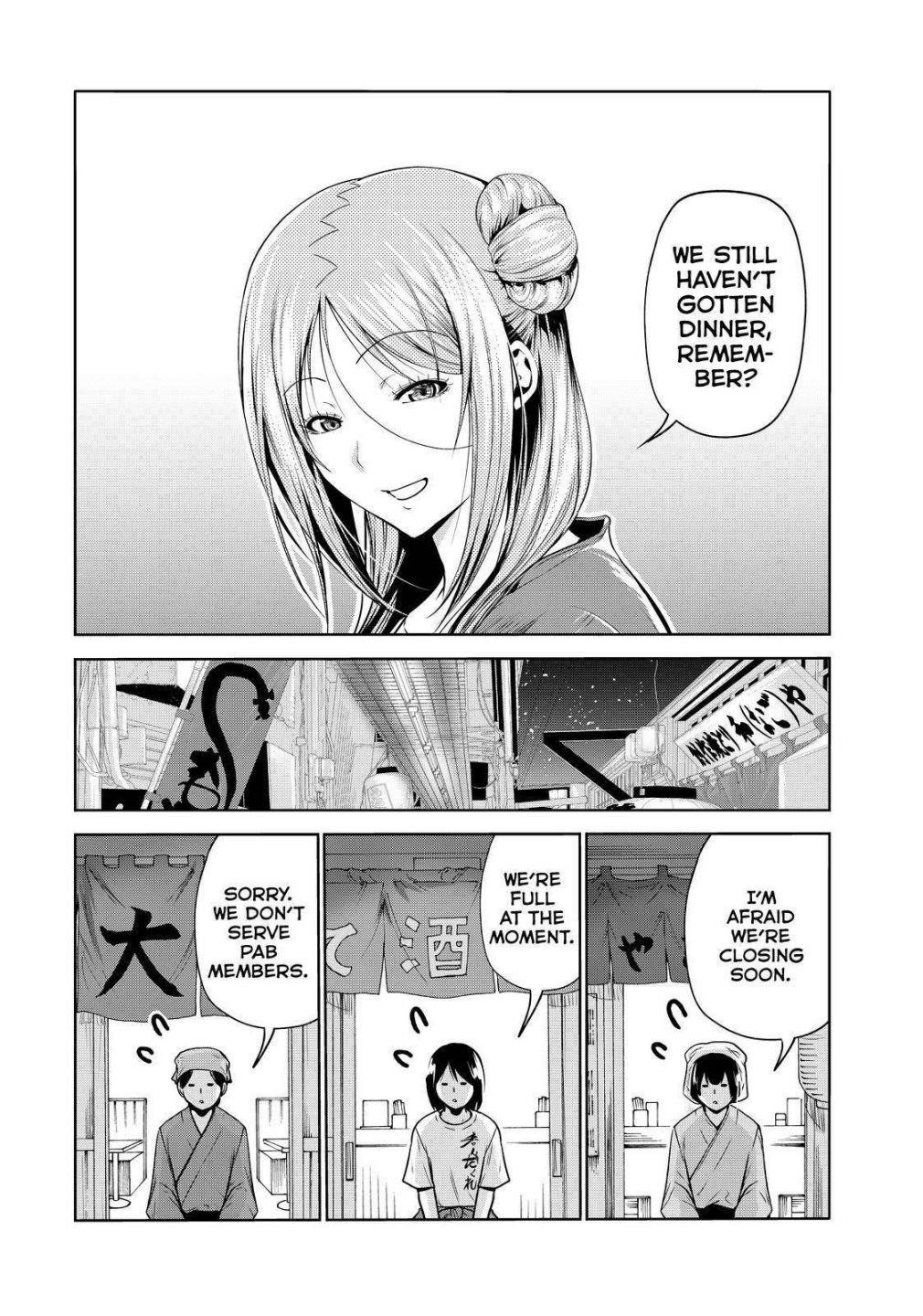 Grand Blue Dreaming Manga Chapter 69 page 36 - Two to Return