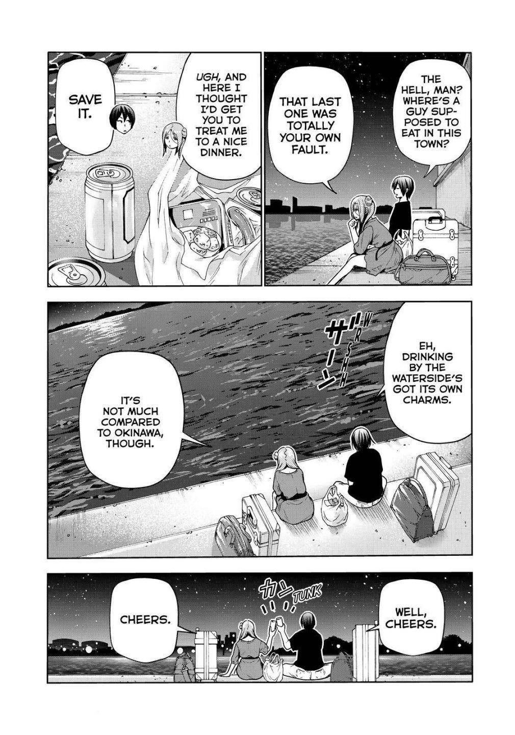 Grand Blue Dreaming Manga Chapter 69 page 37 - Two to Return
