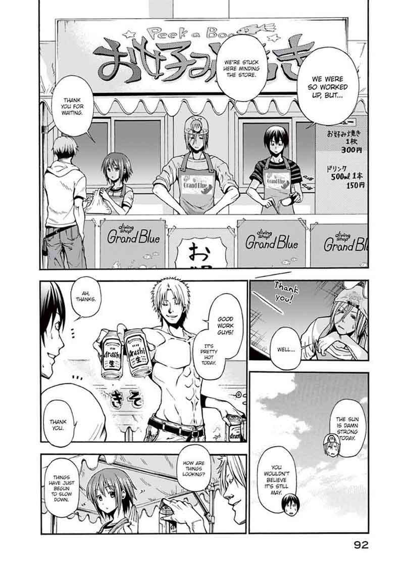 Grand Blue Dreaming Manga Chapter 7 page 3 - Miss Izu Contest