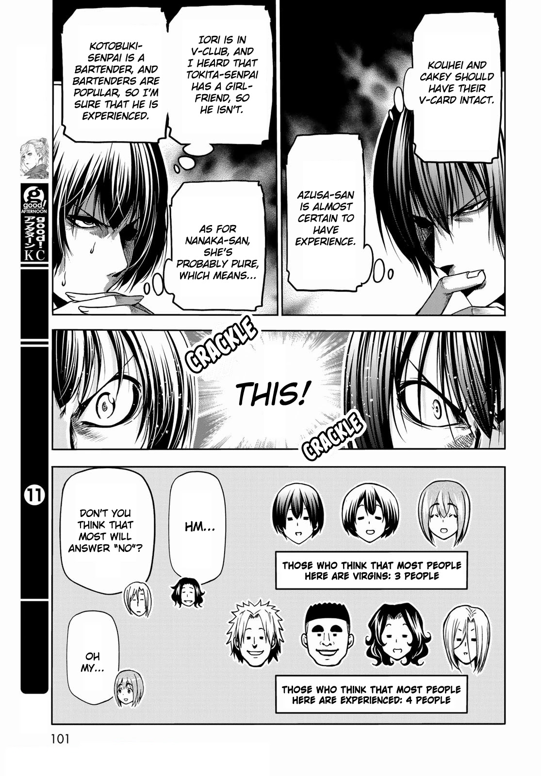 Grand Blue Dreaming Manga Chapter 70 page 11 - Death Game