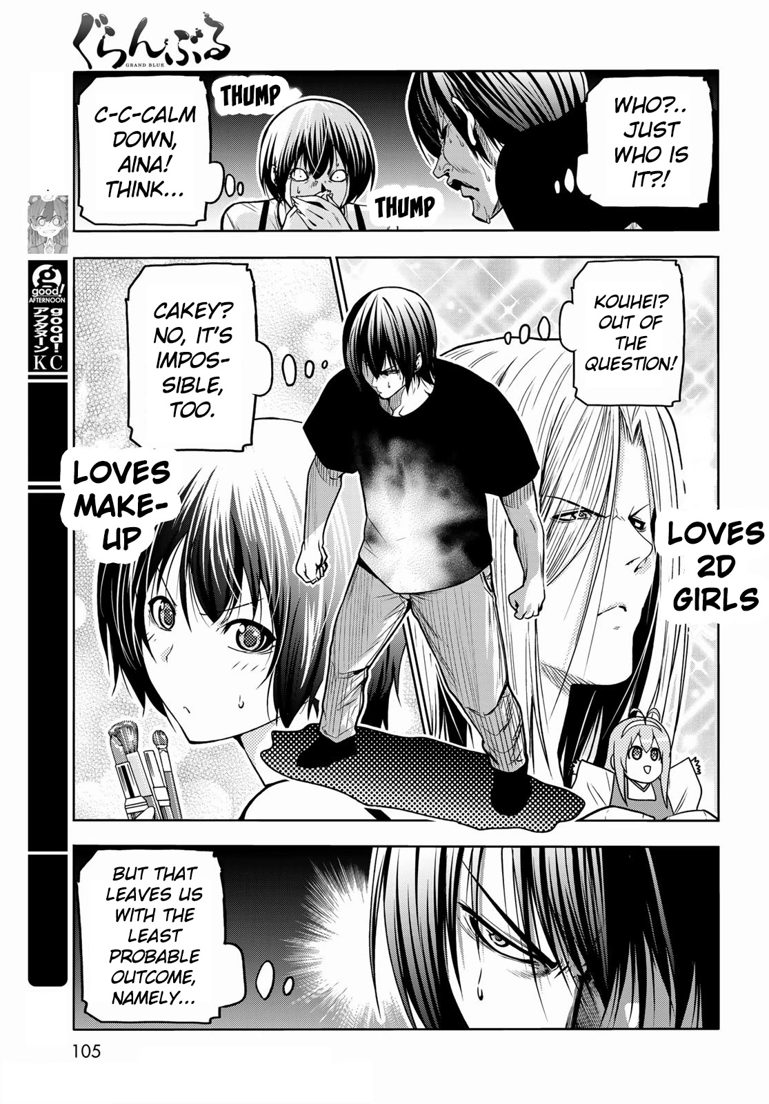 Grand Blue Dreaming Manga Chapter 70 page 15 - Death Game
