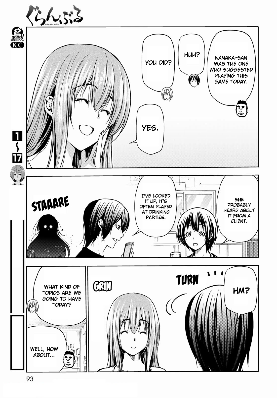 Grand Blue Dreaming Manga Chapter 70 page 3 - Death Game