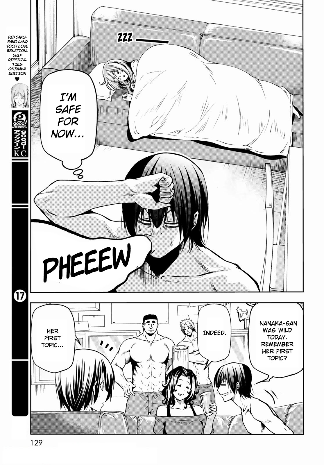 Grand Blue Dreaming Manga Chapter 70 page 38 - Death Game