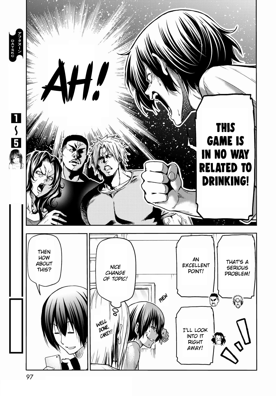 Grand Blue Dreaming Manga Chapter 70 page 7 - Death Game
