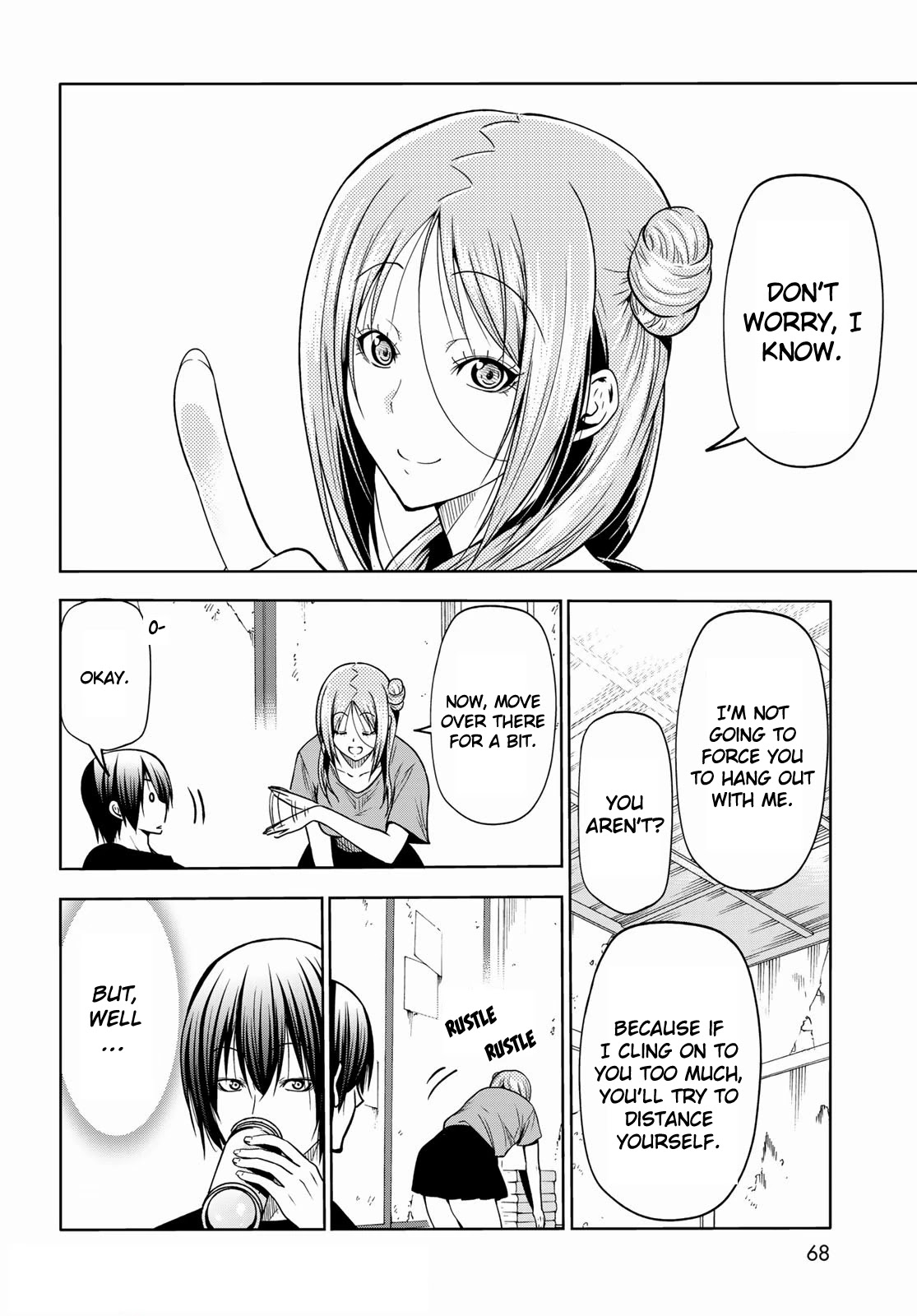 Grand Blue Dreaming Manga Chapter 71 page 12 - Bedtime Calisthenics
