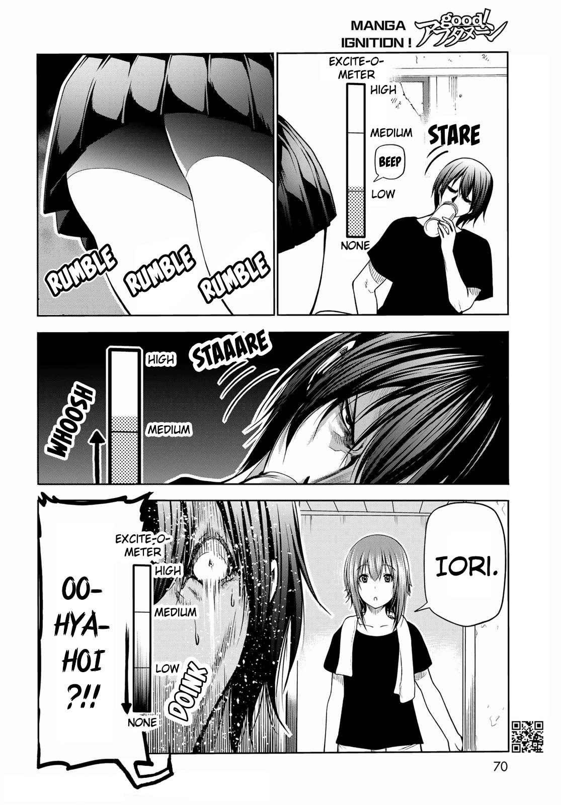 Grand Blue Dreaming Manga Chapter 71 page 14 - Bedtime Calisthenics