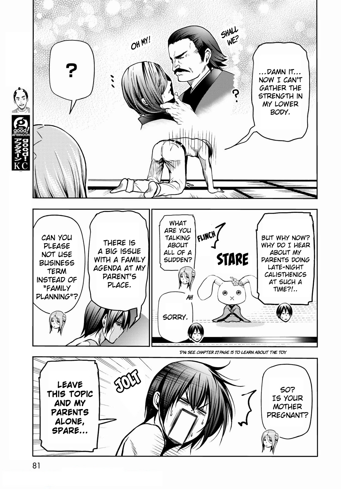 Grand Blue Dreaming Manga Chapter 71 page 25 - Bedtime Calisthenics