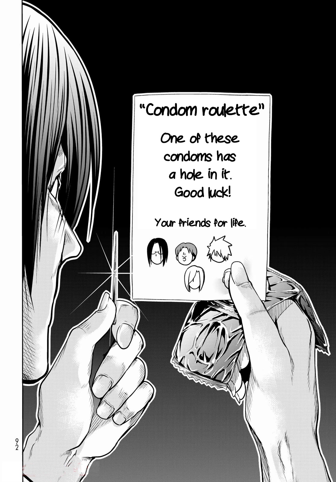 Grand Blue Dreaming Manga Chapter 71 page 36 - Bedtime Calisthenics