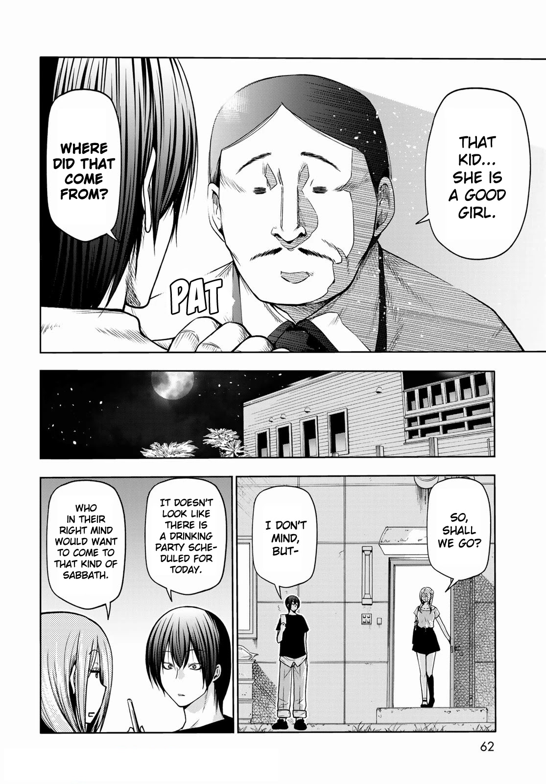 Grand Blue Dreaming Manga Chapter 71 page 6 - Bedtime Calisthenics