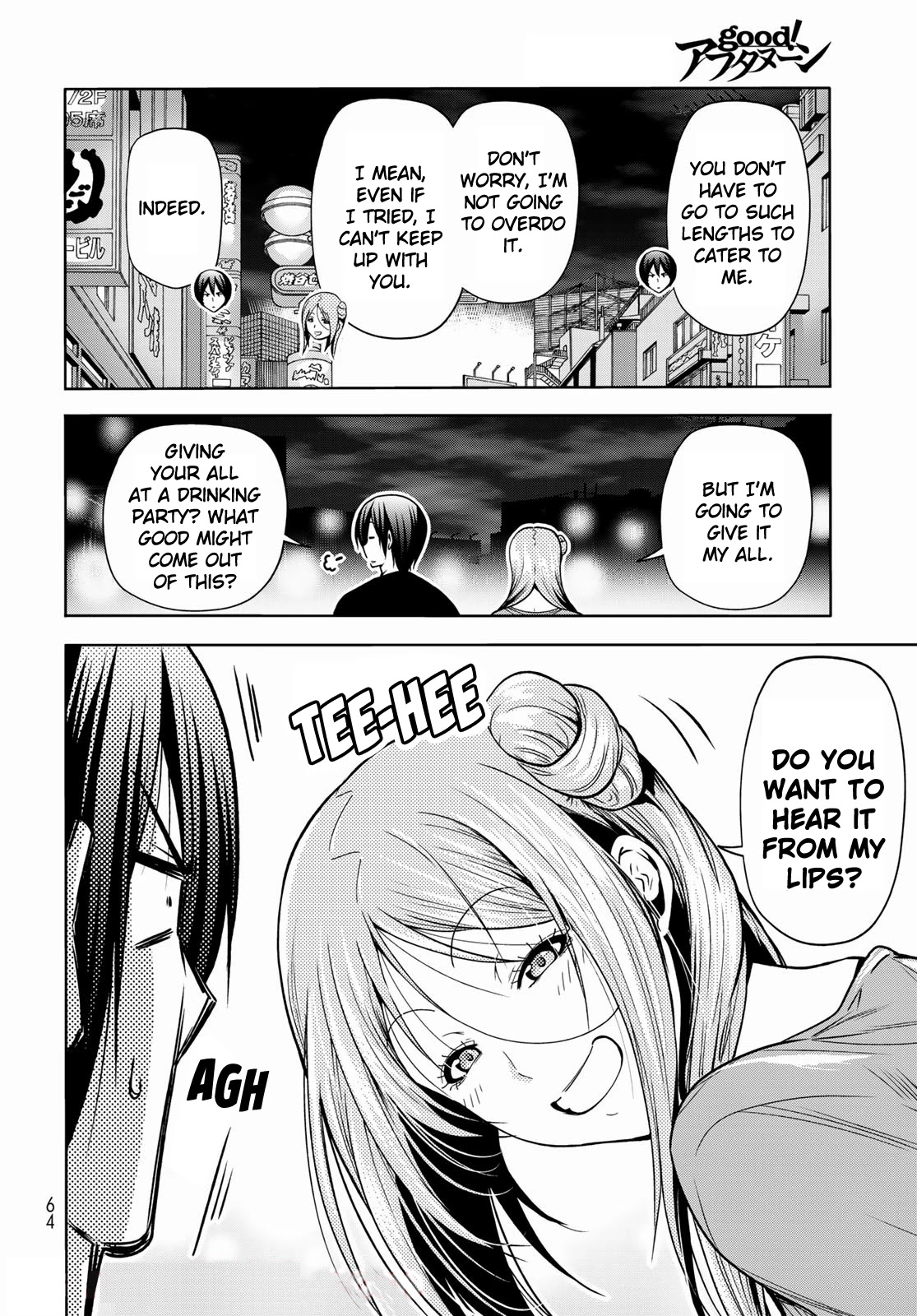 Grand Blue Dreaming Manga Chapter 71 page 8 - Bedtime Calisthenics