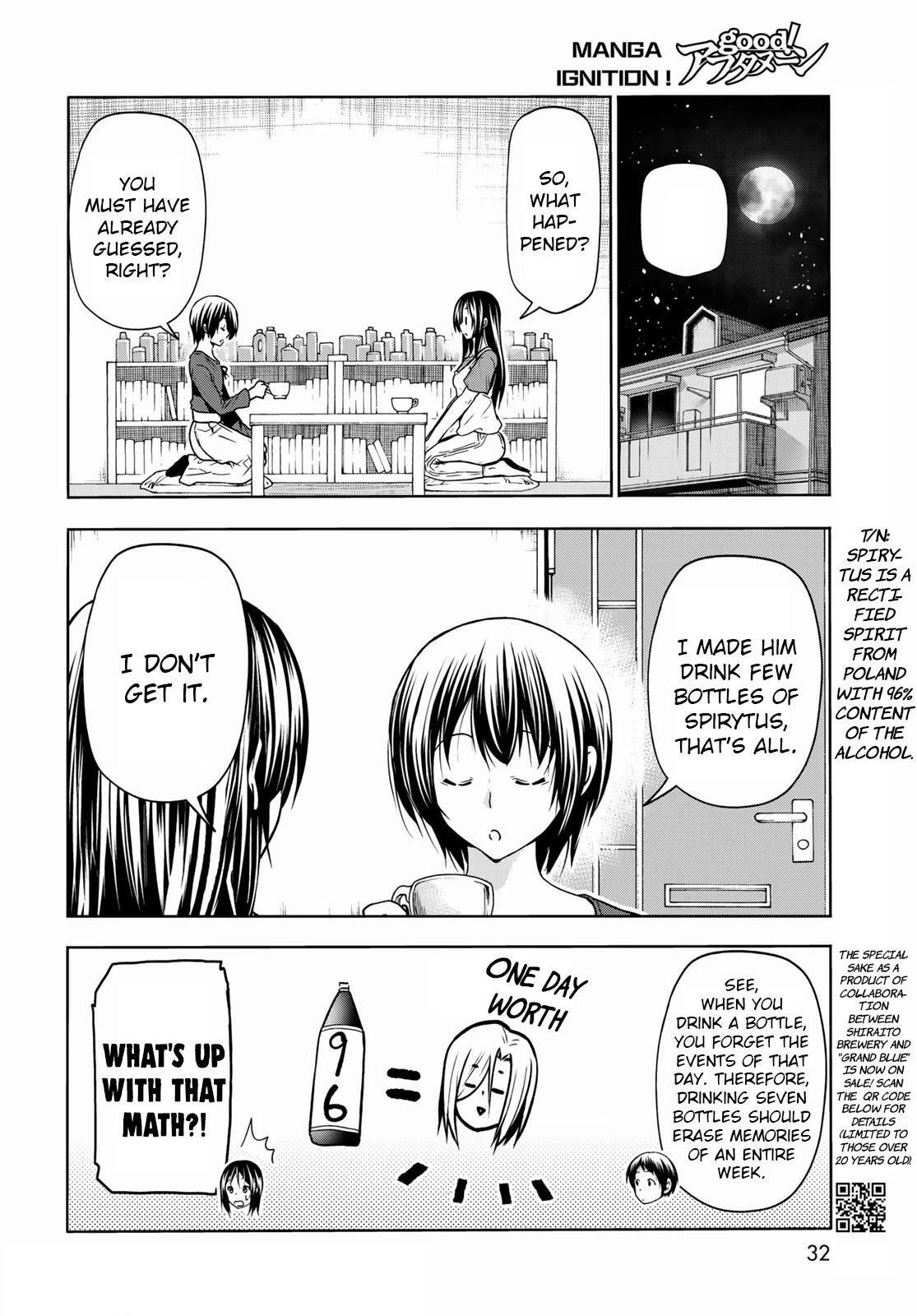 Grand Blue Dreaming Manga Chapter 72 page 10 - Sorrow - Round Two