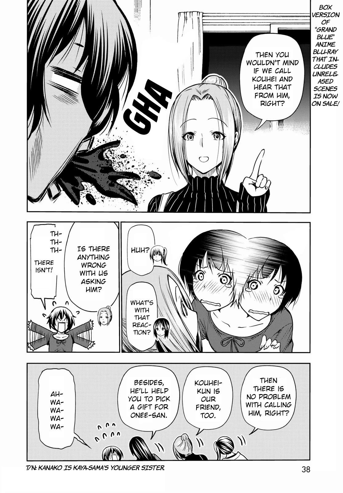 Grand Blue Dreaming Manga Chapter 72 page 16 - Sorrow - Round Two