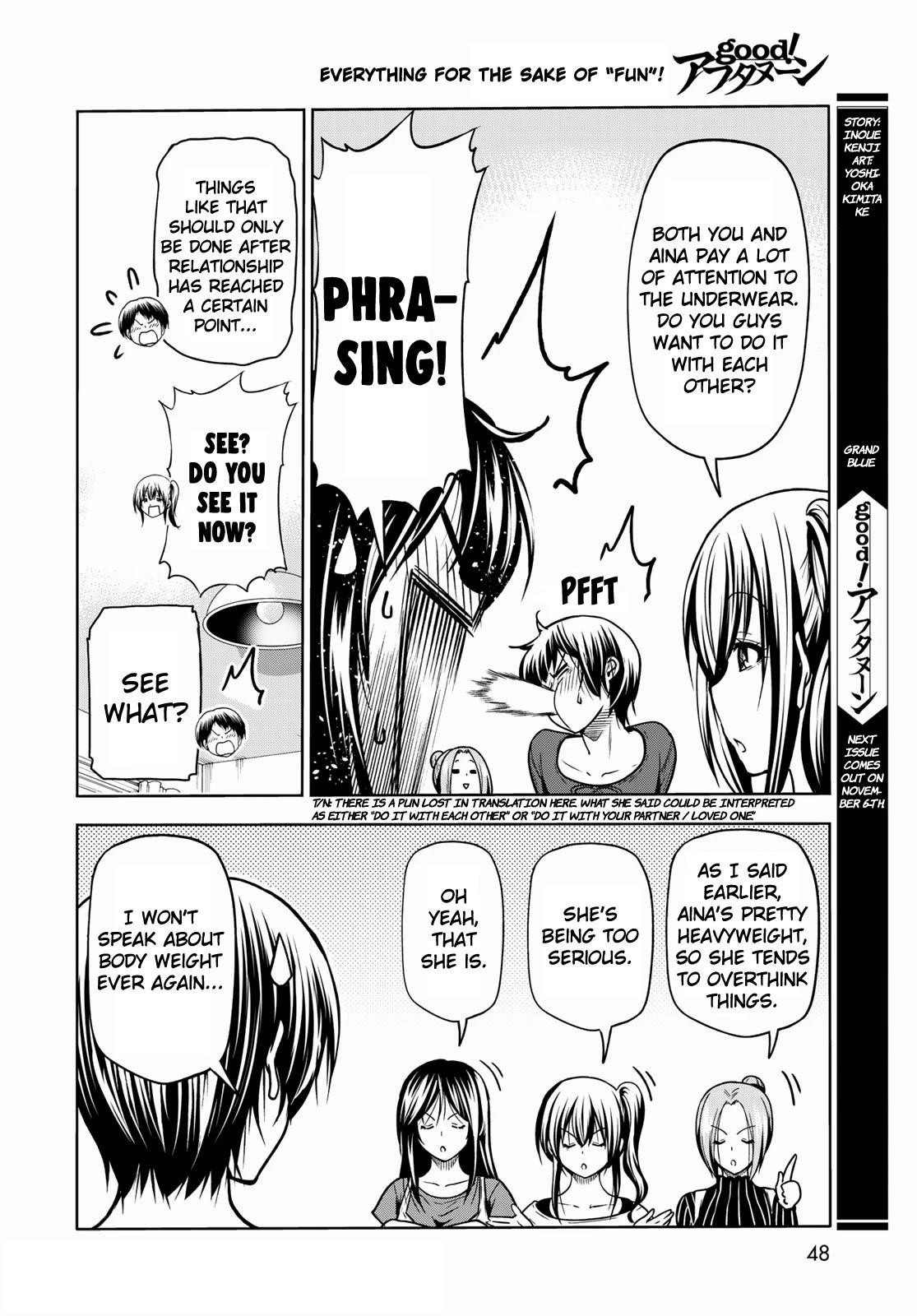 Grand Blue Dreaming Manga Chapter 72 page 26 - Sorrow - Round Two