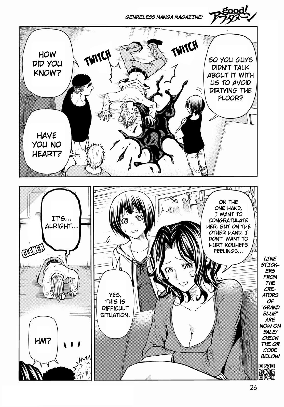 Grand Blue Dreaming Manga Chapter 72 page 4 - Sorrow - Round Two
