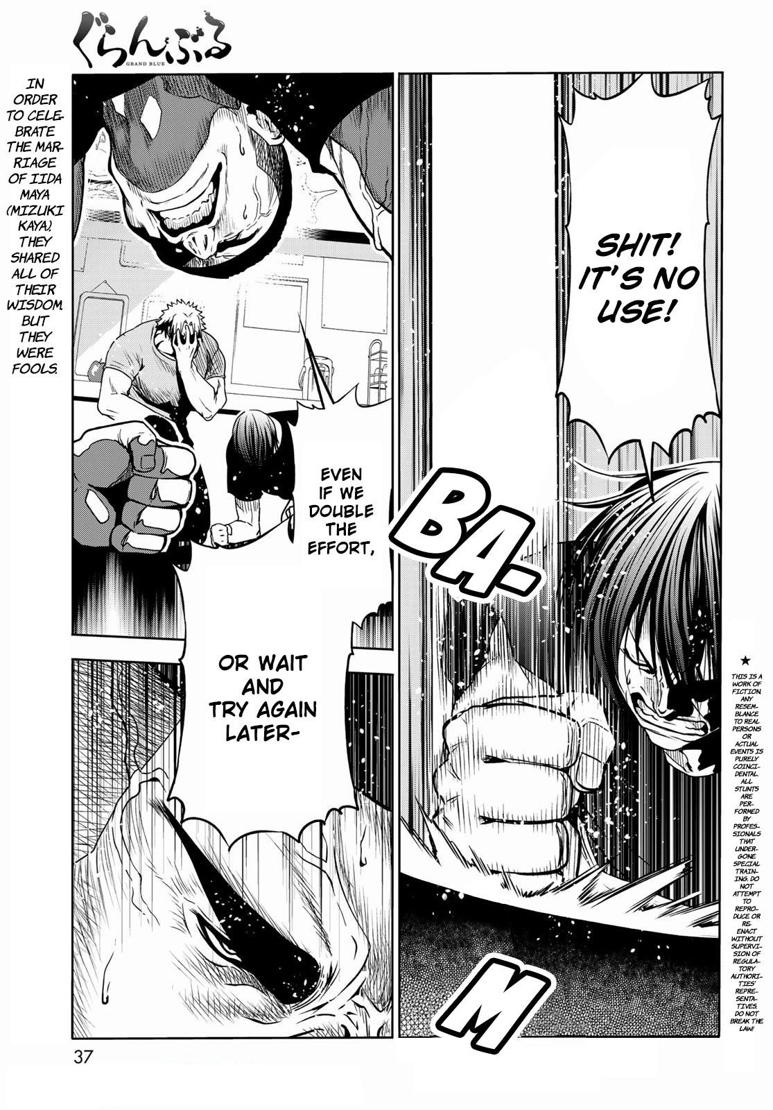 Grand Blue Dreaming Manga Chapter 73 page 1 - Rebound Challenge