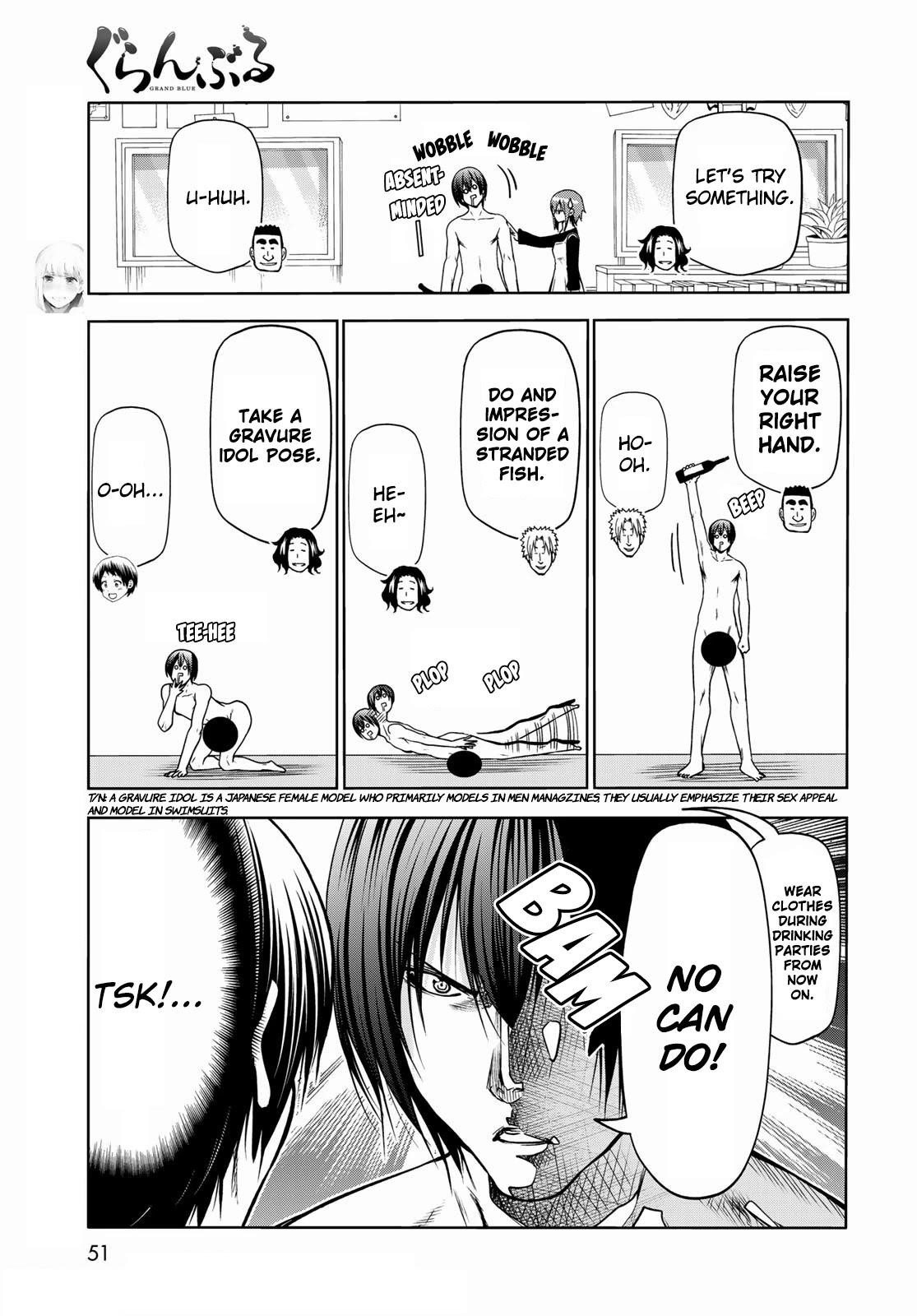 Grand Blue Dreaming Manga Chapter 73 page 15 - Rebound Challenge