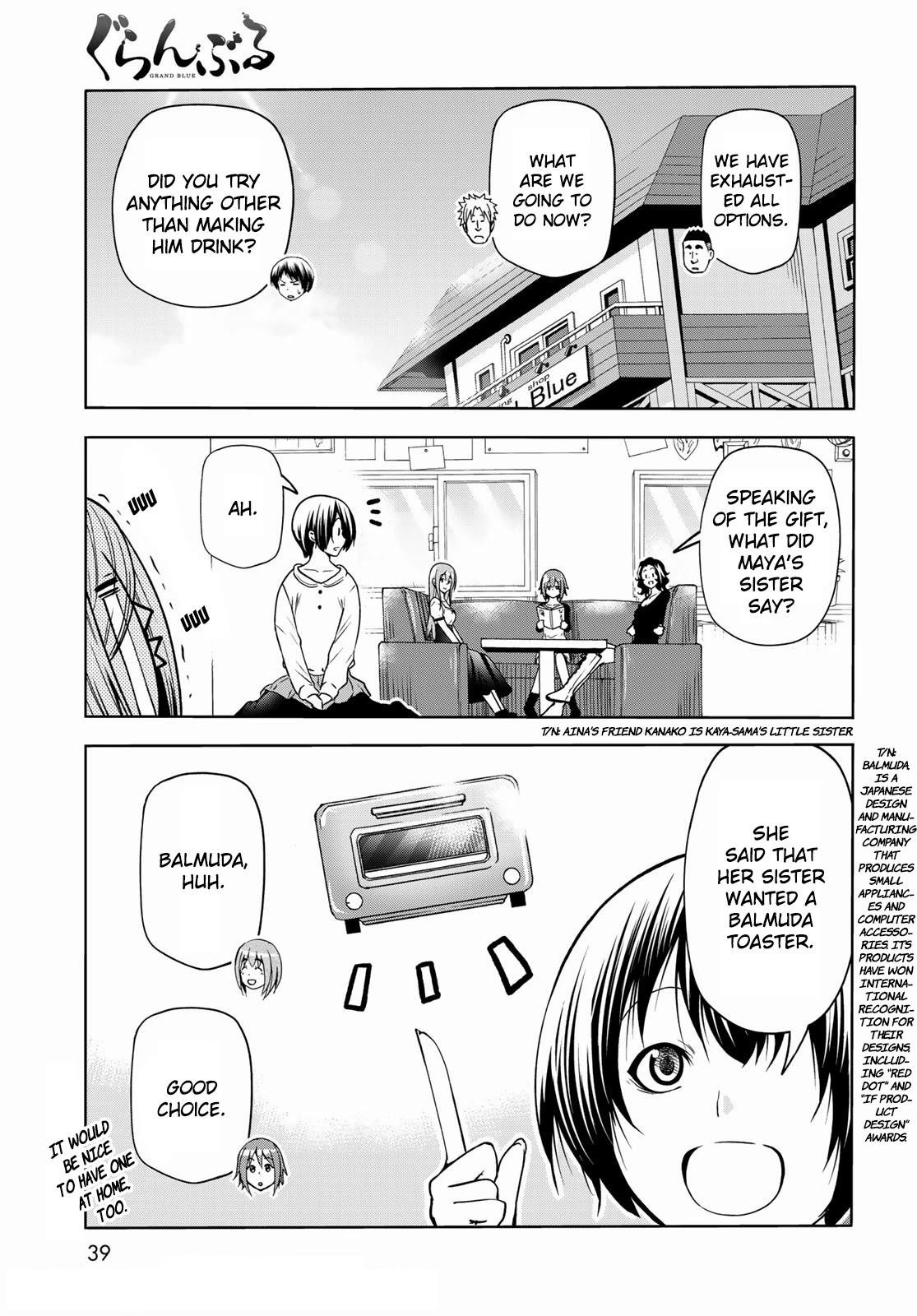 Grand Blue Dreaming Manga Chapter 73 page 3 - Rebound Challenge