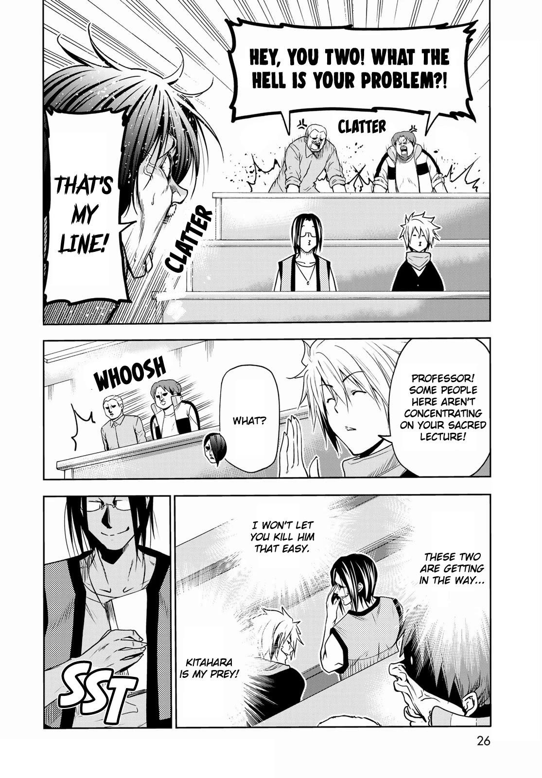 Grand Blue Dreaming Manga Chapter 74 page 23 - Hypnosis Crisis