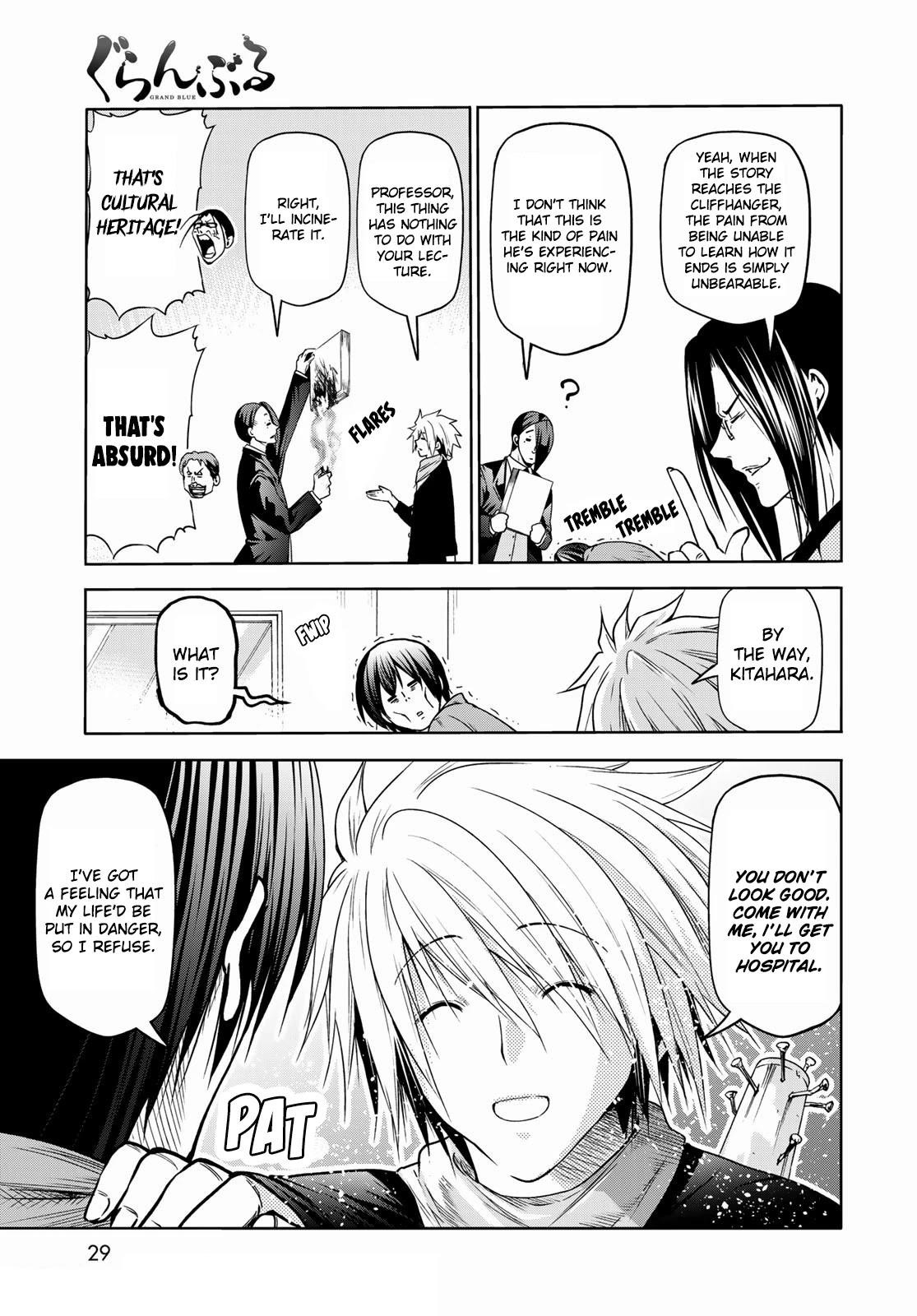 Grand Blue Dreaming Manga Chapter 74 page 26 - Hypnosis Crisis