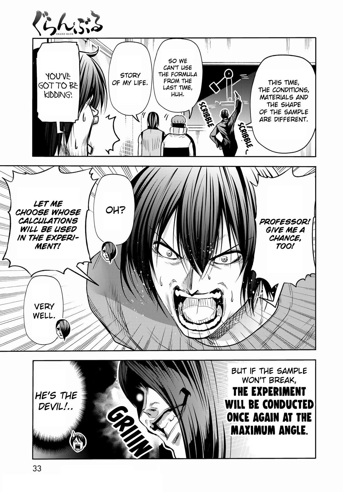 Grand Blue Dreaming Manga Chapter 74 page 30 - Hypnosis Crisis